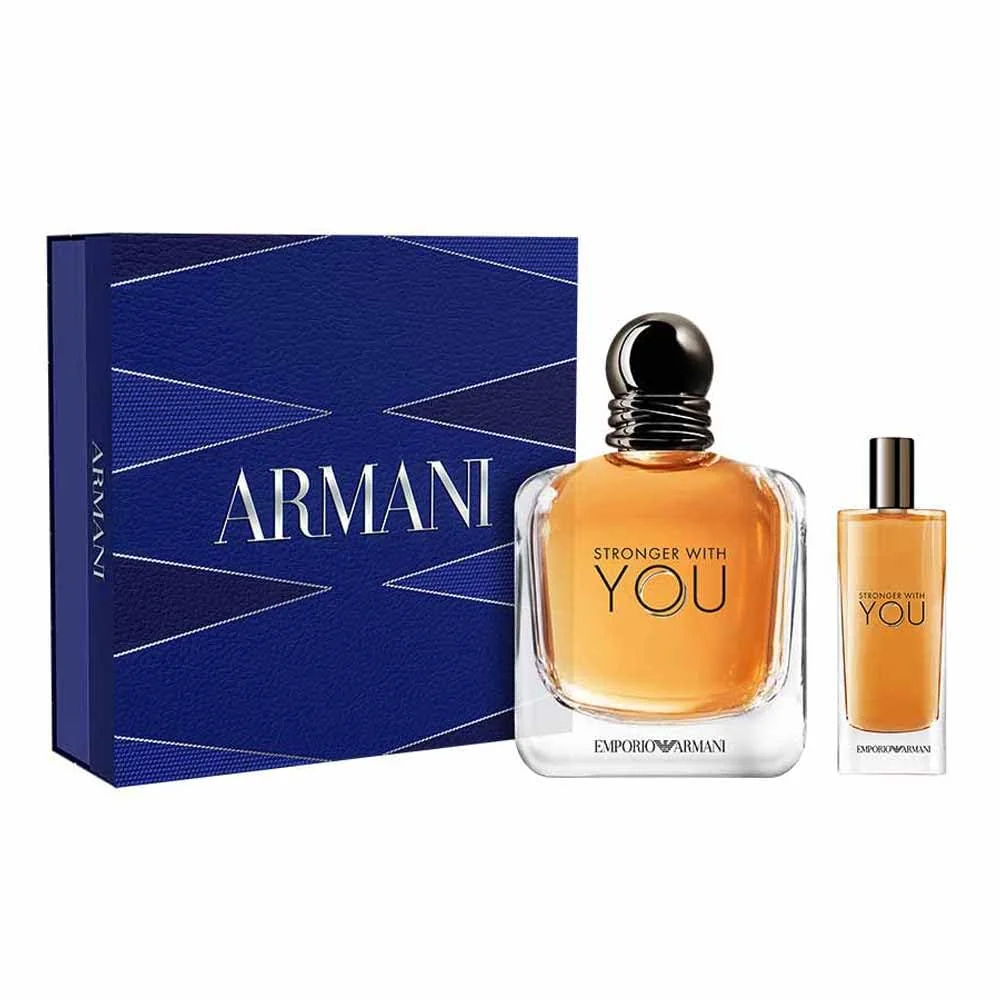 KIT STRONGER WITH YOU EDT 100ml + TRAVEL SIZE 15ml